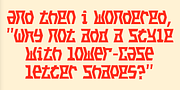 Snuggels, a Font by Ingrimayne Type (Thumbnail 6 of 9)