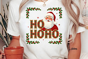 Ho Ho Ho Christmas with Santa Png, an Illustration by Libby Wishes (Thumbnail 2 of 8)