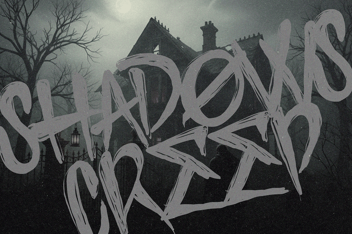 Dark Whispers — Horror Font, a Handwritten Font by Enxyclo Studio (Photo 7 of 11)