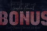 Bold Neon 3D Lettering, a Graphic by TVartworks (Thumbnail 5 of 16)