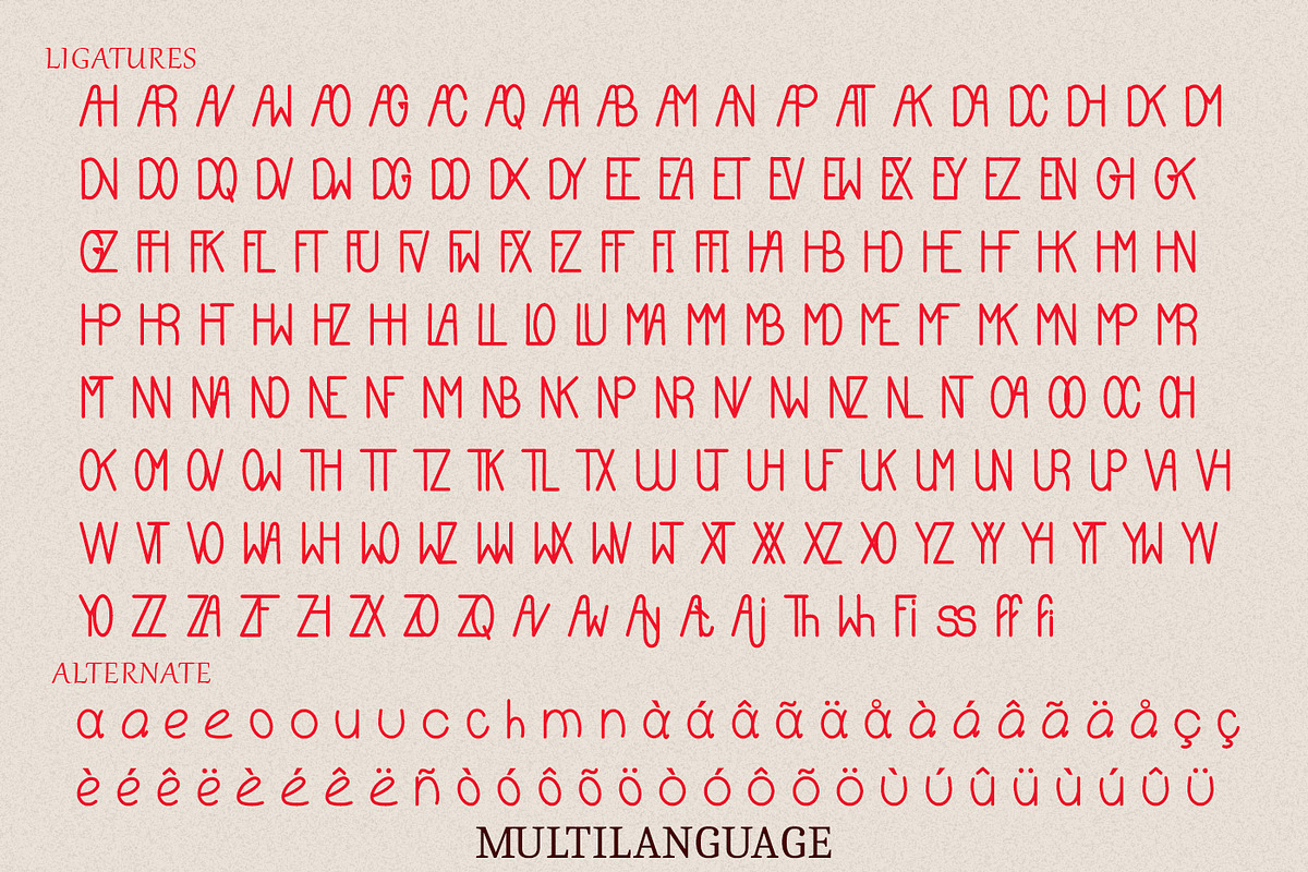 Ingenue Serif Bundle font, a Serif Font by CHIMERA (Photo 4 of 17)