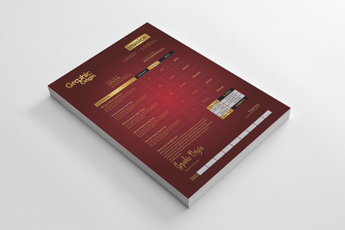 Luxury Branding Identity, a Stationery Template by Graphic Origin (Photo 11 of 13)