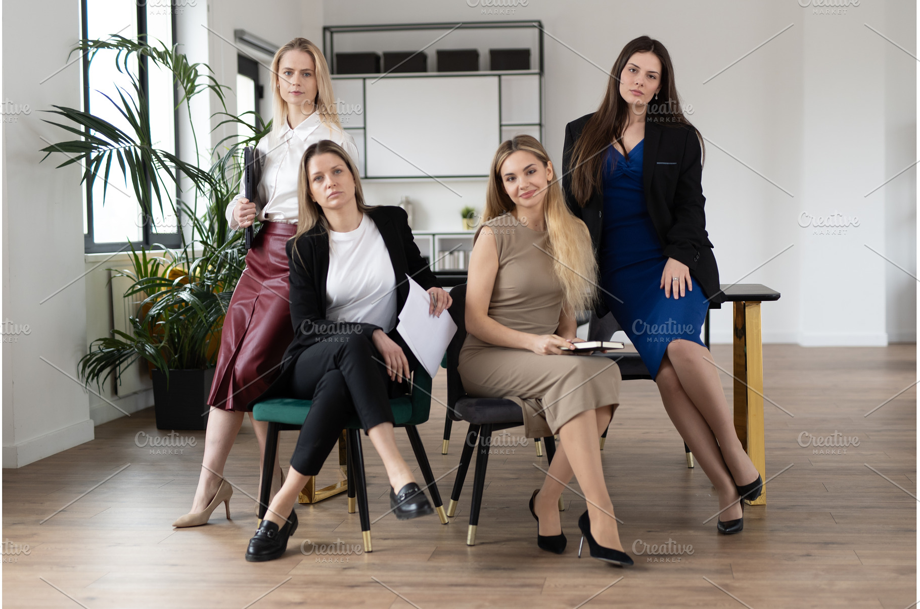 Professional women collaborating, a Person Photo by undrey