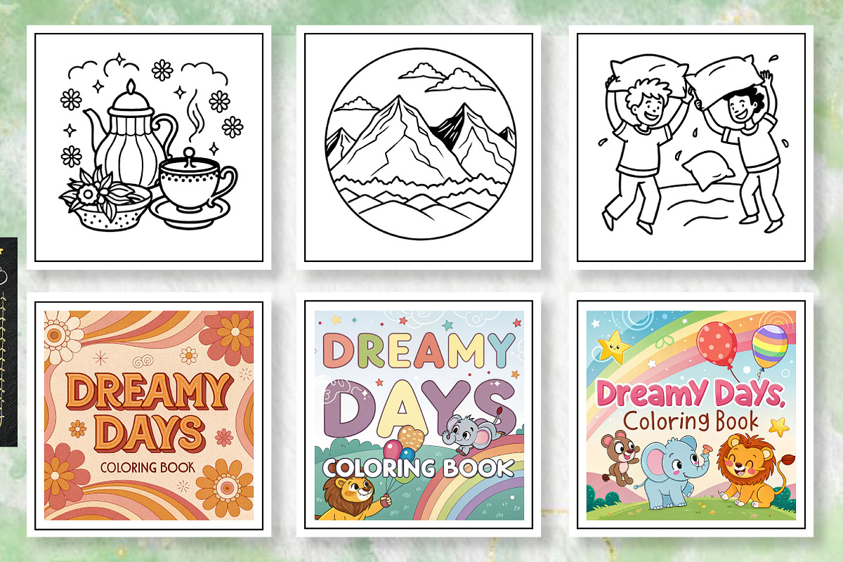 Dreamy Days Coloring Book, an Arts & Entertainment Photo by Wow Magic (Photo 2 of 3)