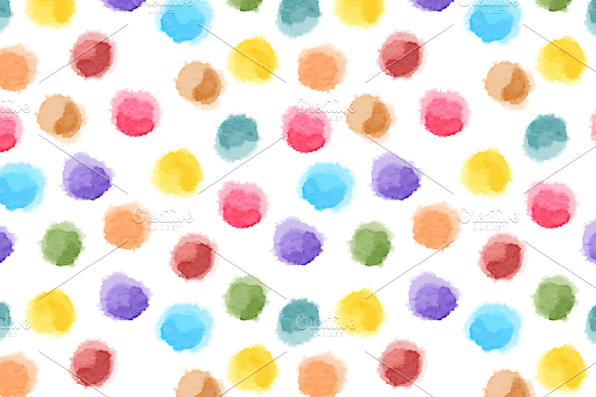 Seamless watercolor pink patterns, a Pattern Graphic by Alenarozova (Photo 5 of 5)