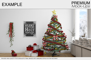 Christmas Interior & Frames Pack