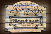 Classic Wooden Signboard Mockups, a Product Mockup by NStudio (Thumbnail 4 of 5)