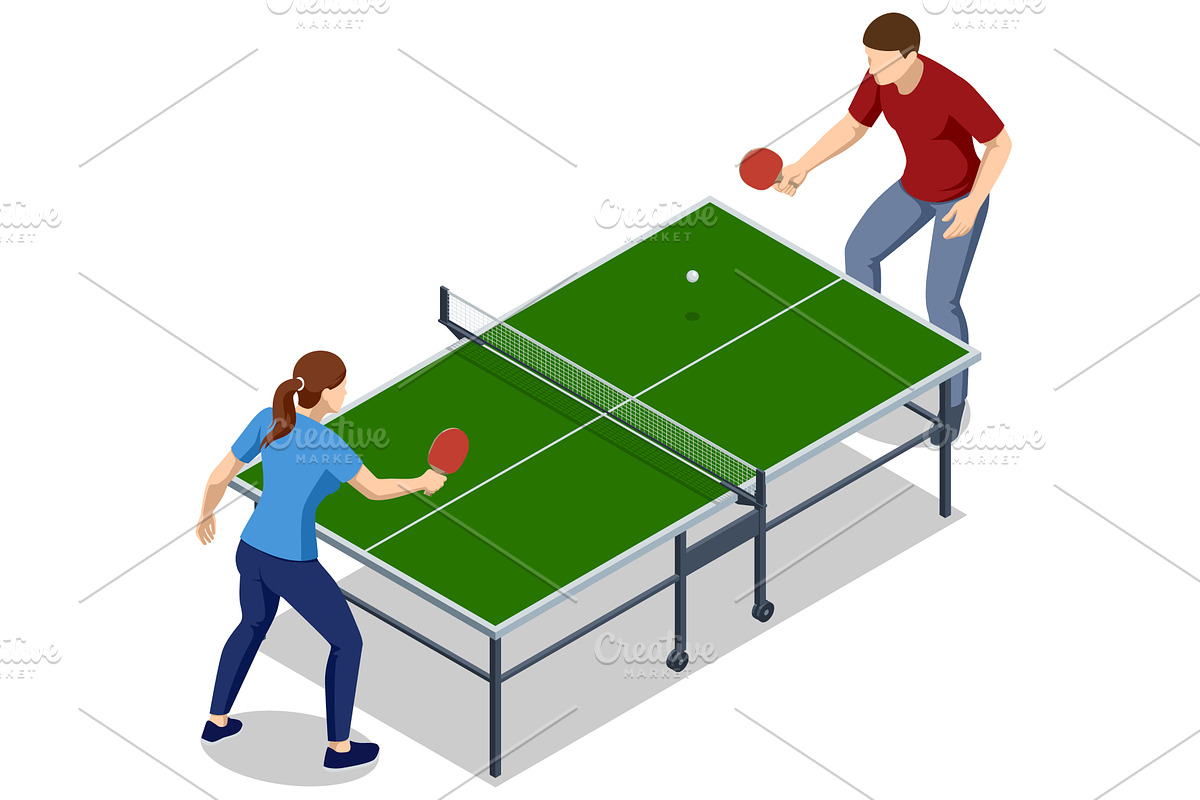 An isometric illustration of a man, a Sport Illustration by Golden Sikorka