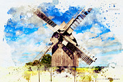 Watercolor Photoshop Mock-ups, an Action Add-On by SlideSalad (Thumbnail 22 of 36)