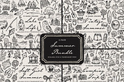 Summer Beach Vacation Doodle Bundle, a Seasonal Illustration by The October Creative (Thumbnail 1 of 13)
