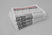 Newspaper Mock-up, an Advertising Mockup by Yogurt86 (Thumbnail 4 of 11)