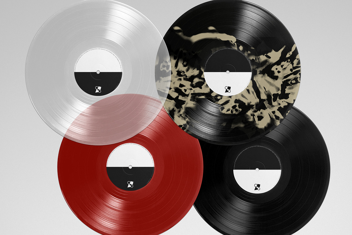 Vinyl Mockup Pack, a Packaging Mockup by Glue Lab (Photo 5 of 6)