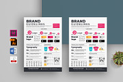 Brand Guidelines Template, a Flyer Template by obayes (Thumbnail 1 of 3)