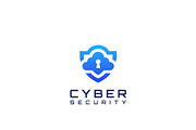 Cloud Cyber Security Logo, a Branding & Logo Template by HueNestify (Thumbnail 2 of 3)