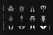 Abstract Shape Pack | 150+ Icons!, an Object Graphic by Mad Supply (Thumbnail 9 of 11)