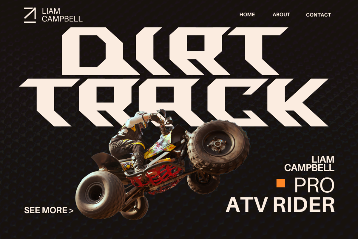 Turnan - Sporty Technology Font, a Sans Serif Font by Attype (Photo 4 of 8)