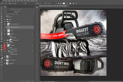 Square Hardware Flyer Template, a Flyer Template by Trot (Thumbnail 2 of 2)