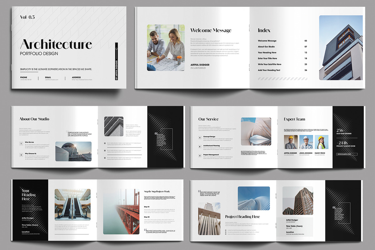 Architecture Portfolio Template
