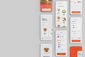 App UI Mockup / Phone Screen Mockup