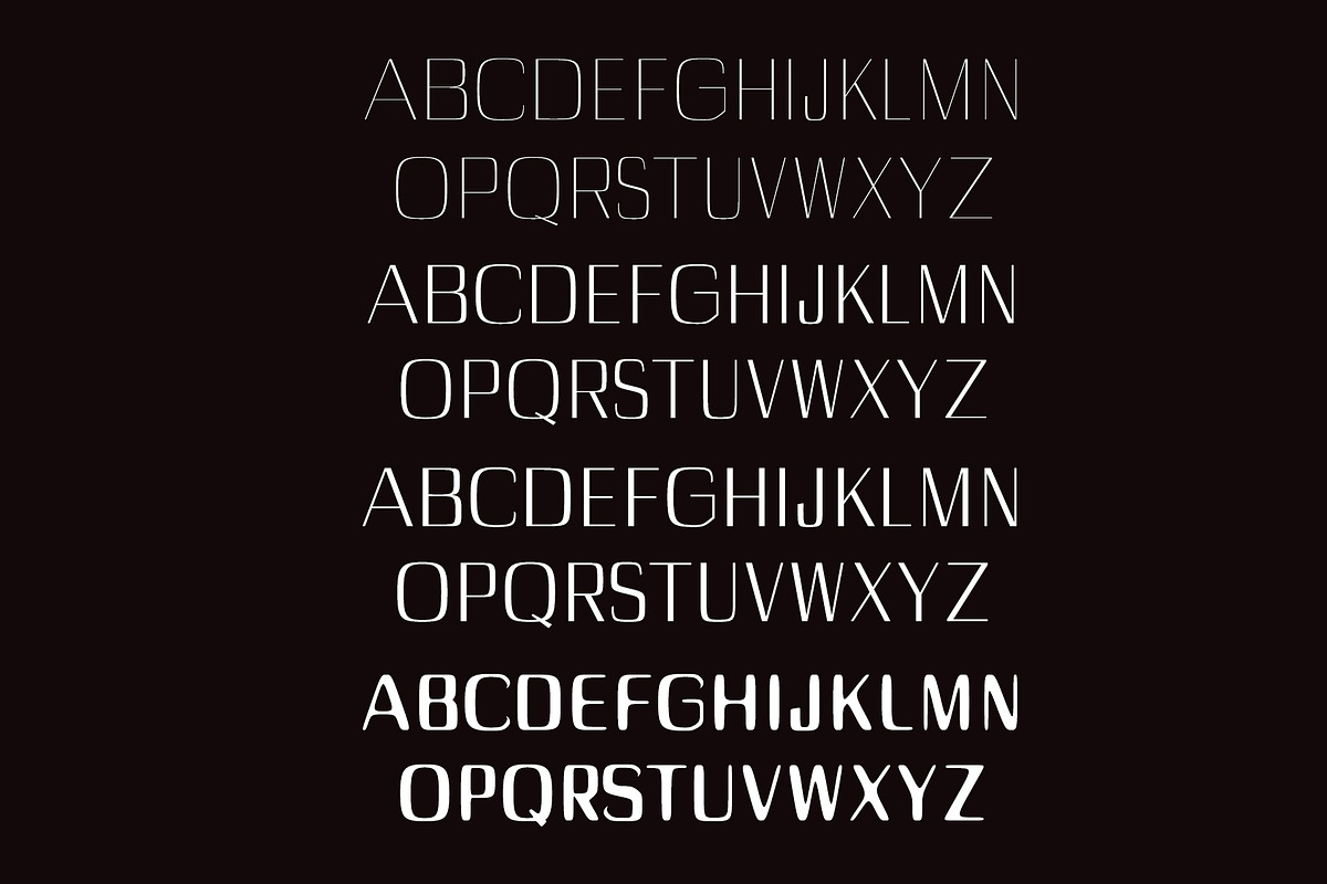 Dayleen Sans Serif Font Family preview 2