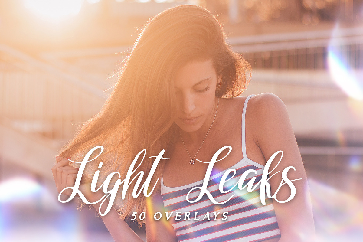 Light Leak Overlays, an Object Graphic by DreamyOverlay (Photo 1 of 7)