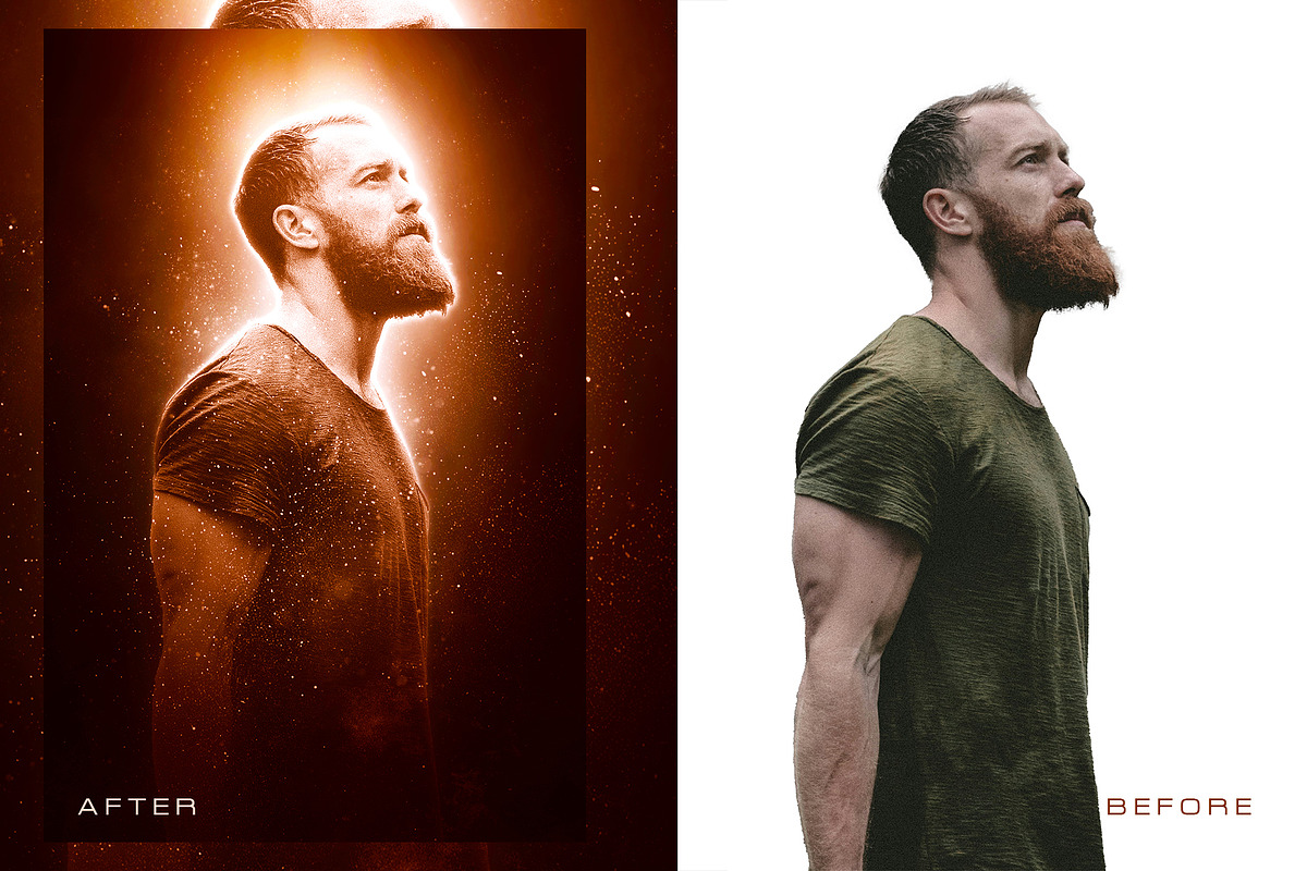 Soft Focus Photo Effect Mockup, a Brushes & More by INTENTFX (Photo 4 of 15)
