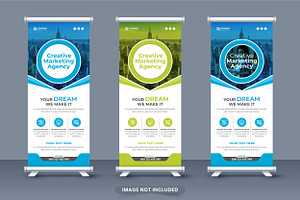 Business promotion roll up banner, a Flyer Template by Iftikhar Alam