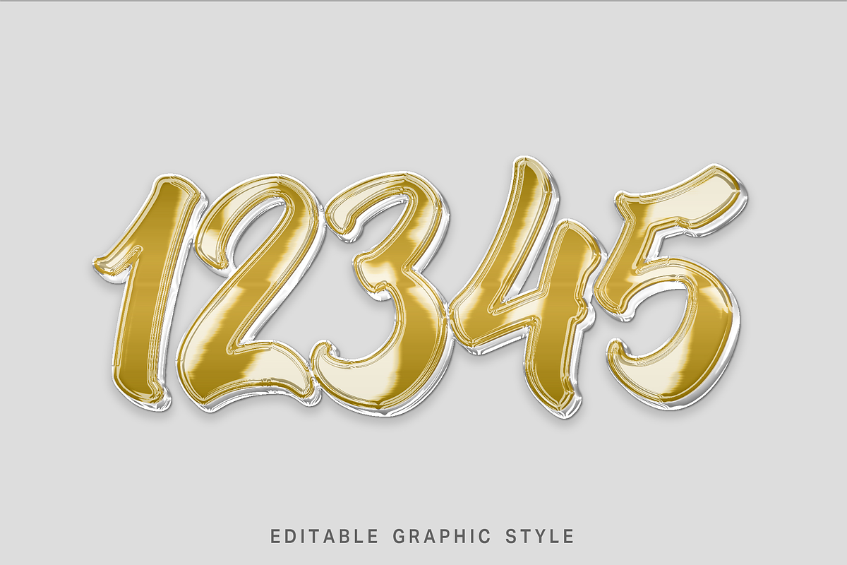Glass Script 3D Text Effect preview 2