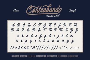 Contraband - Font Duo