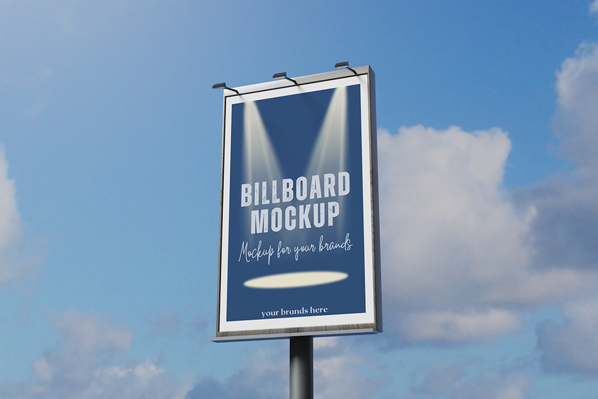 Outdoor Billboard Mockup, an Advertising Mockup by My Code Std (Photo 2 of 6)