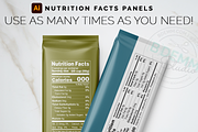 Adobe Nutrition Facts Panel Template, a Branding & Logo Template by Bdemm Studio (Thumbnail 5 of 7)