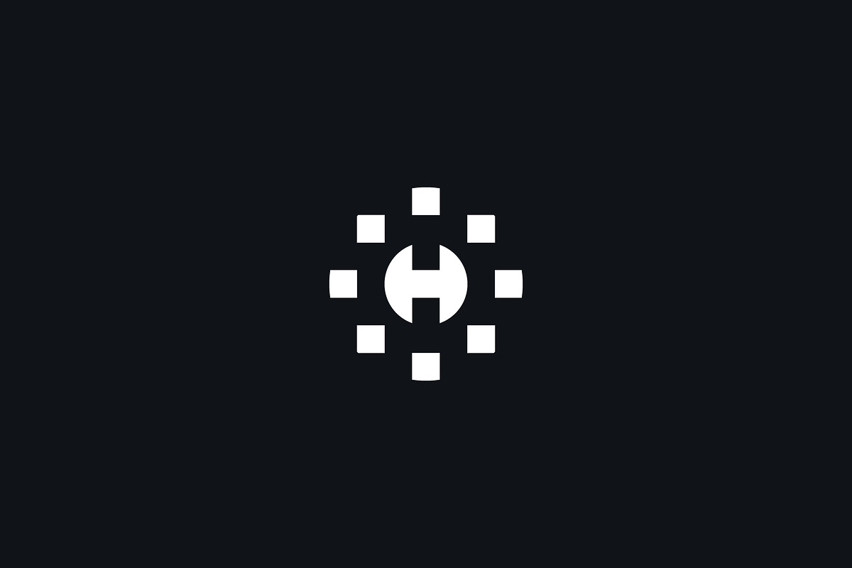 letter h digital logo, a Branding & Logo Template by Abir Hossain Waffi (Photo 4 of 4)