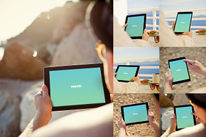 Photorealistic iPad Mockup