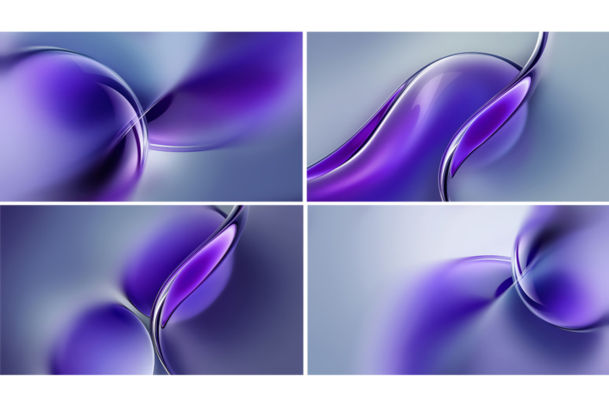 Abstract Glass Shapes Backgrounds, a Wallpaper Photo by BazziBa♥ (Photo 2 of 2)