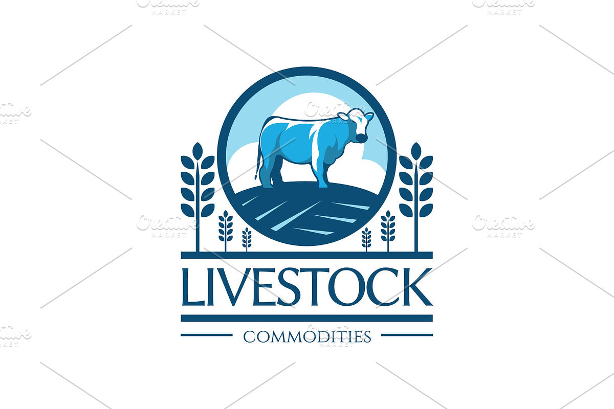 Livestock - Farmer's Market Logo, a Branding & Logo Template by ashenterprise (Photo 1 of 2)