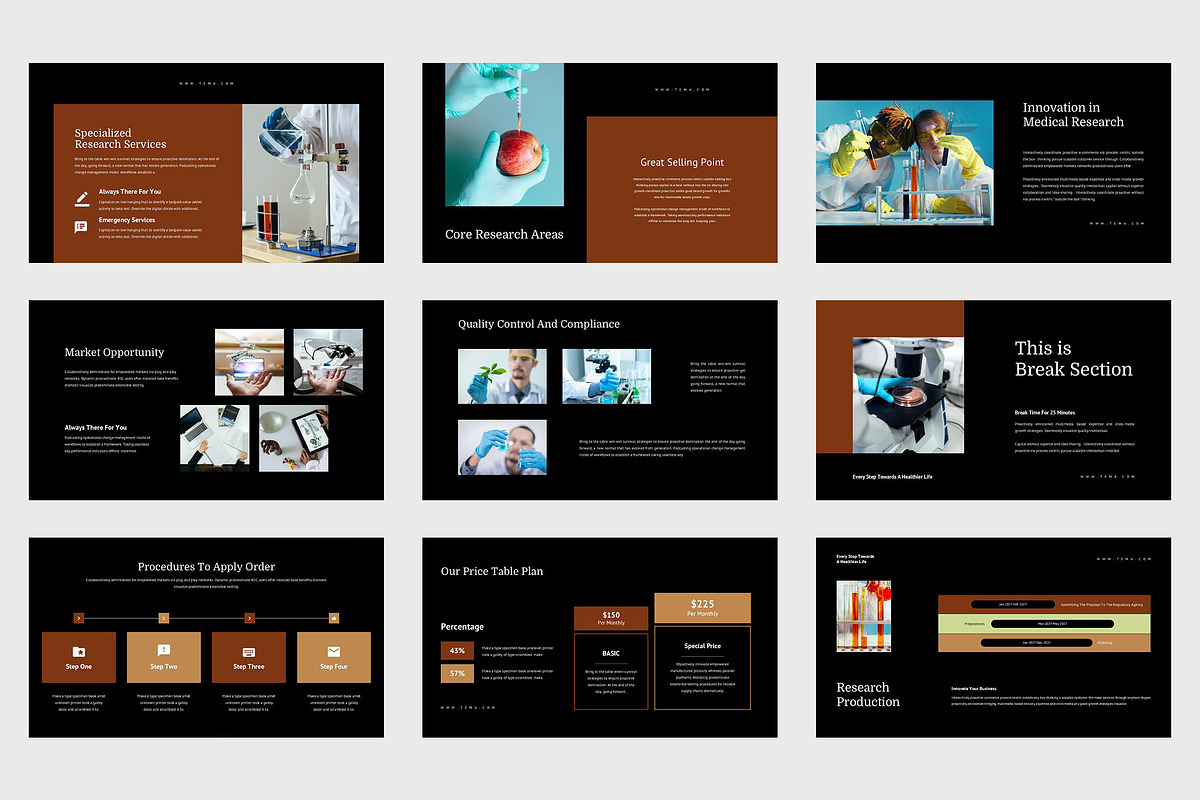 Tema : Research Keynote, a Presentation Template by Punkl Camp (Photo 3 of 9)