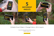 Phone Screen Mockup Set, an iPhone Mockup by Country4k (Thumbnail 4 of 4)