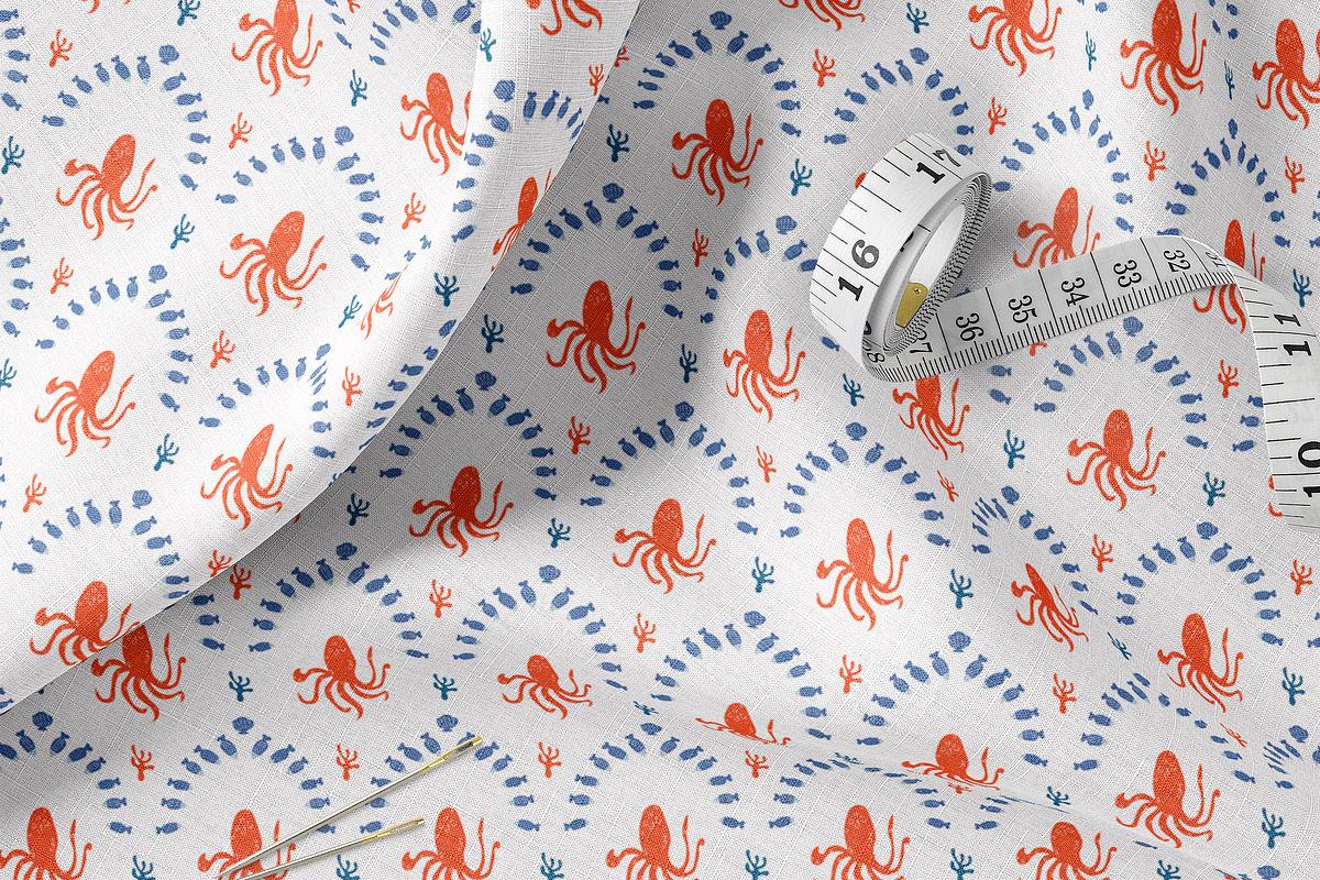Scandinavian Kids Seamless Patterns, a Pattern Graphic by Oksana Dovhopol Art (Photo 3 of 15)