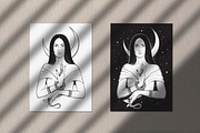 Moon Goddess Hecate, an Illustration by Croisy (Thumbnail 6 of 8)