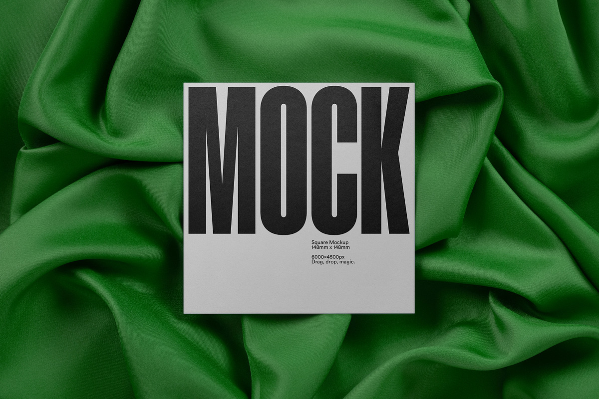 Square Card Mockup, a Product Mockup by MockMock Mockups (Photo 5 of 9)