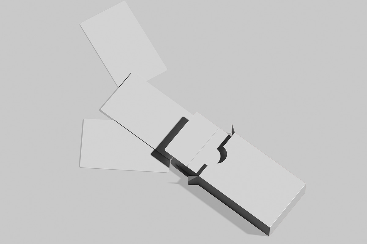 Playing Card Mockup, a Merchandise Mockup by Unerispace (Photo 3 of 5)