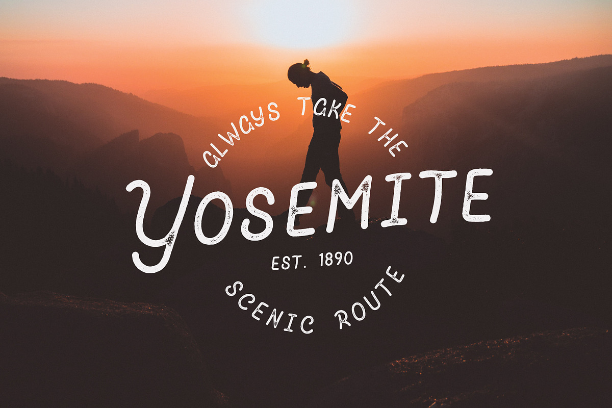 The Golden State - Vintage Font preview 3