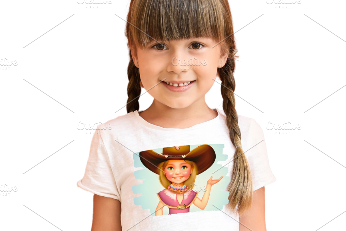 Cowgirl Character, Western, a Marketing Template by Boho Pixel Dust (Photo 7 of 8)