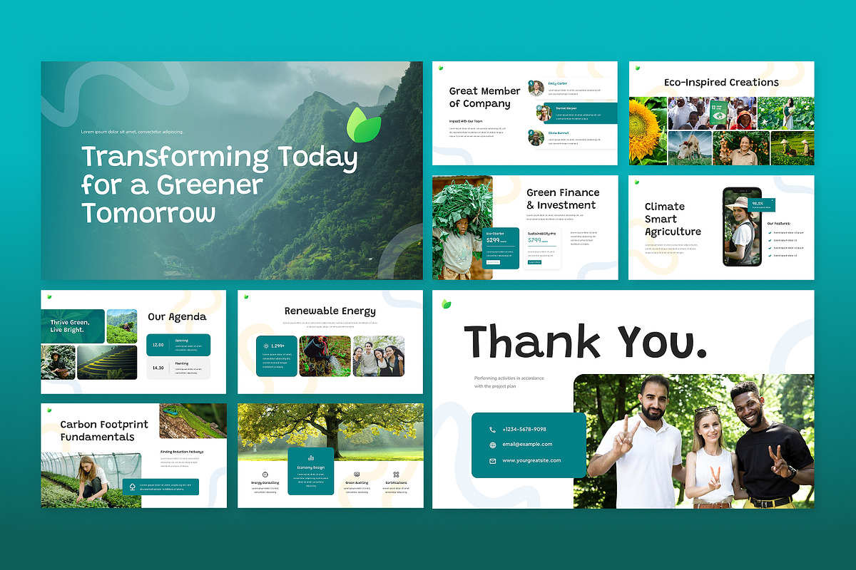 Sustainable Planet Keynote, a Presentation Template by Antstheme (Photo 4 of 4)