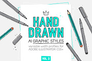 Styles and Brushes BUNDLE!, a Brush Add-On by Side Project (Thumbnail 4 of 10)
