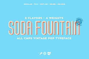 Soda Fountain Typeface