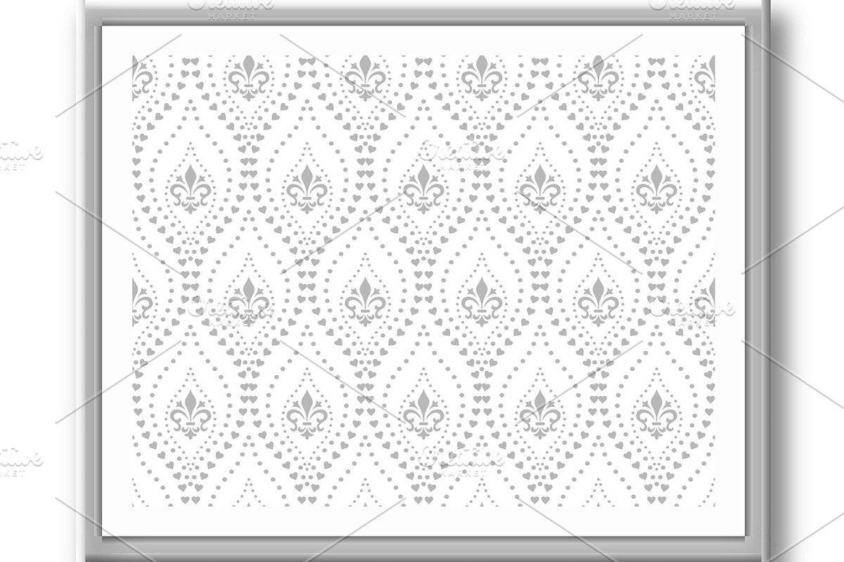 Floral pattern. Vintage wallpaper in, a Decorative Illustration by RODINA