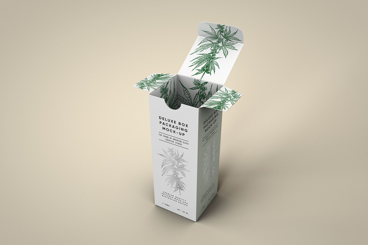 Cosmetics | Dropper Box Mock-Up, a Packaging Mockup by TSOBG (Photo 16 of 26)