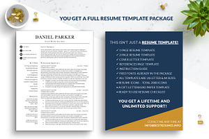 Executive CV/Resume Template Word