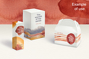 Warm Watercolor Abstract Collection, a Texture Graphic by NadyaKo (Thumbnail 5 of 5)